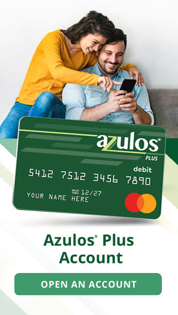 Azulos Plus Account Open an Account